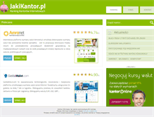 Tablet Screenshot of jakikantor.pl